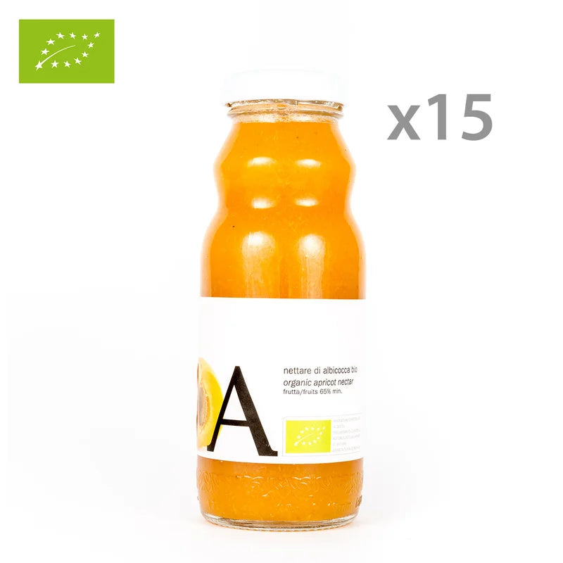 Nettare Albicocca Biologica Italiana (15 bottiglie da 200ml)