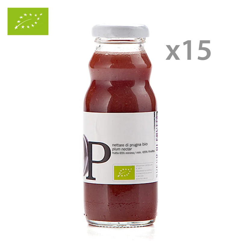Nettare Prugna Biologica Italiana (15 bottiglie da 200ml)
