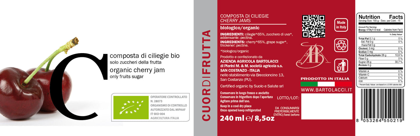 Cuordifrutta Biologica (3 vasetti da 240g)