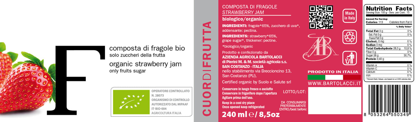 Cuordifrutta Biologica (3 vasetti da 240g)