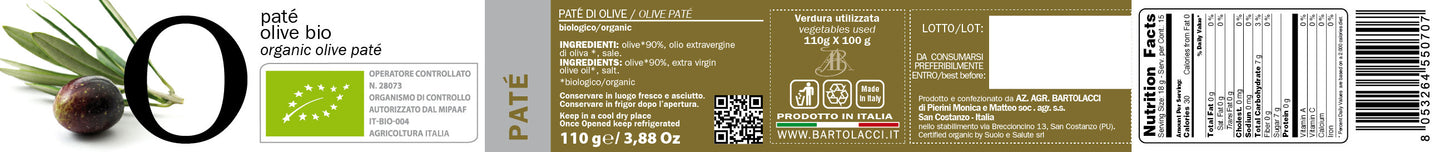 Patè olive 6 vasetti