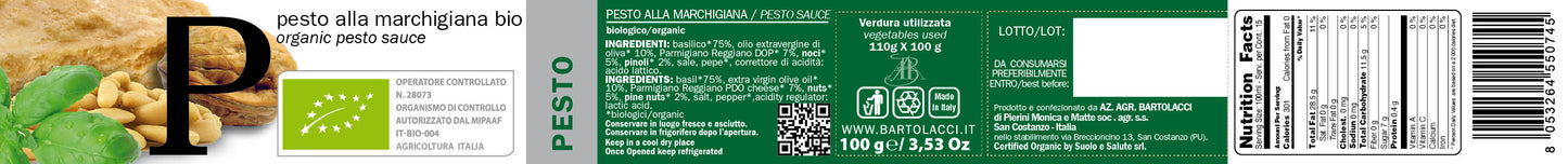 Pesto Marchigiano 6 vasetti