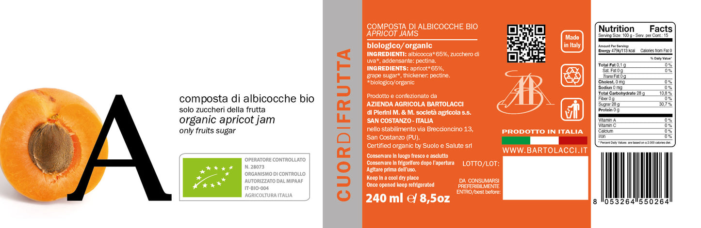 Cuordifrutta Biologica  (3 vasetti da 240g)