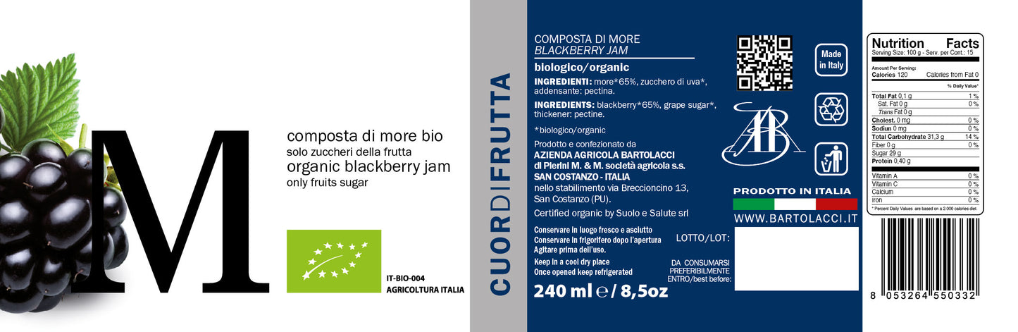 Cuordifrutta Biologica  (3 vasetti da 240g)